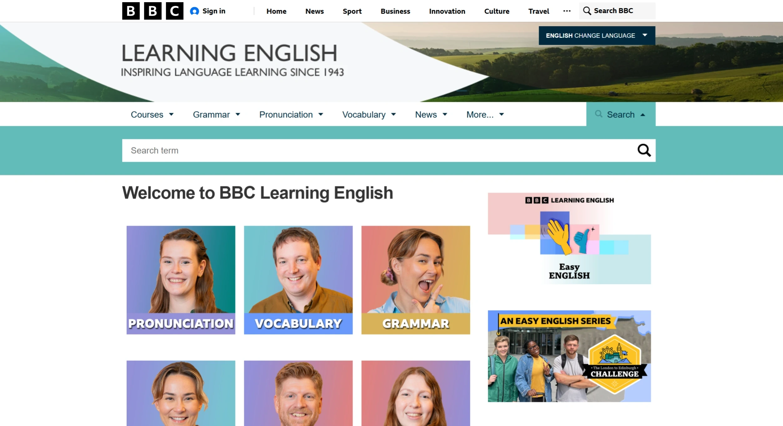 BBC Learning English：BBC旗下英语学习平台