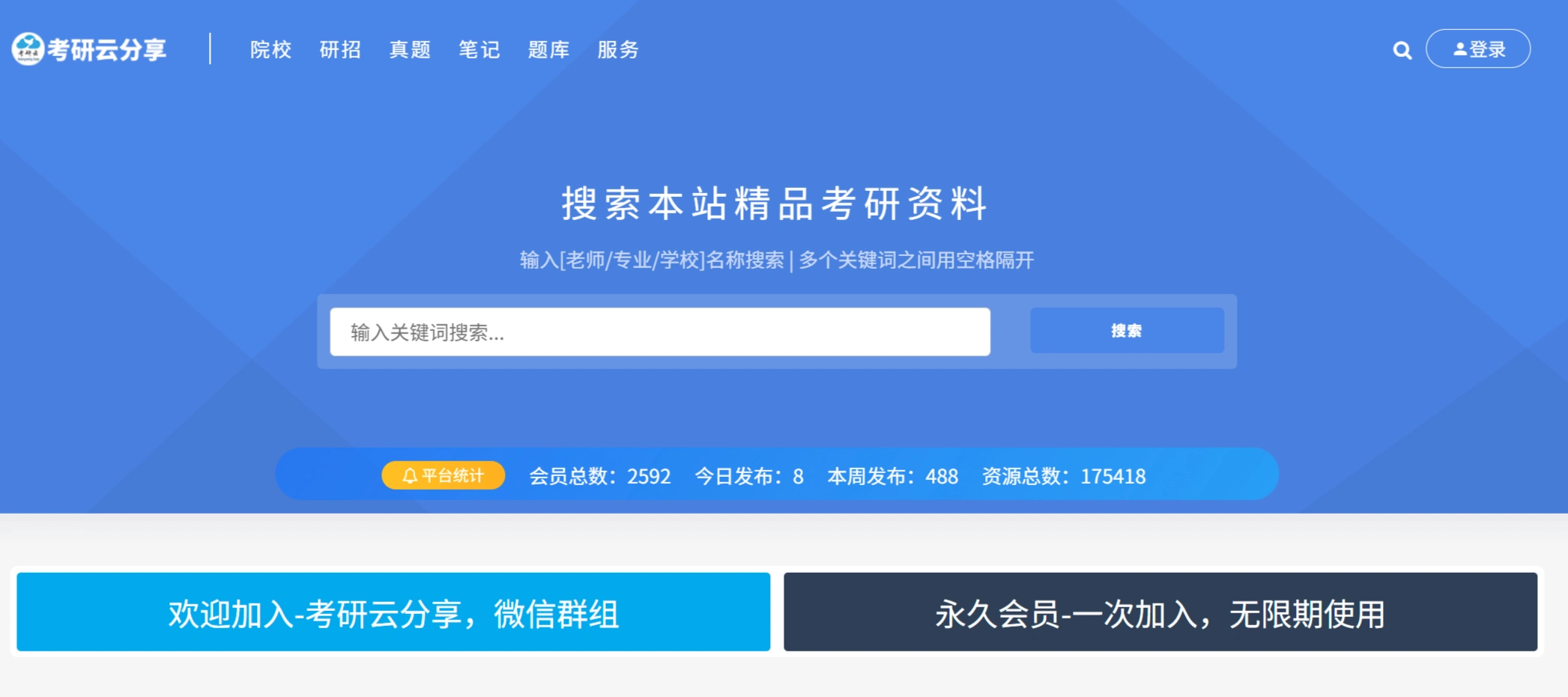 考研云分享：提供最新考研资讯和资源整合