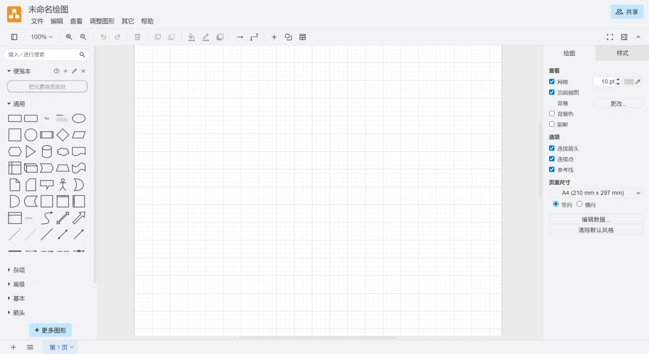 Draw.io：一款功能强大的免费在线绘图工具