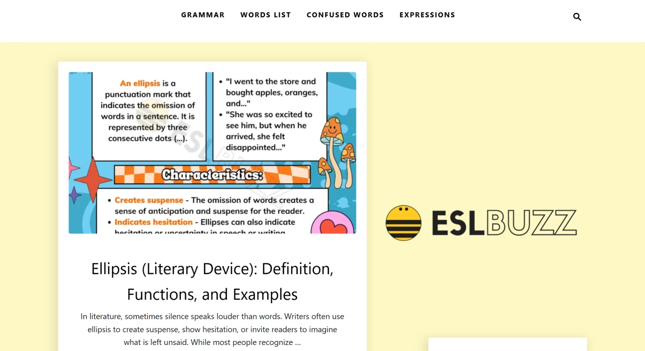 ESLBuzz：免费英语学习网站，有1000多门课