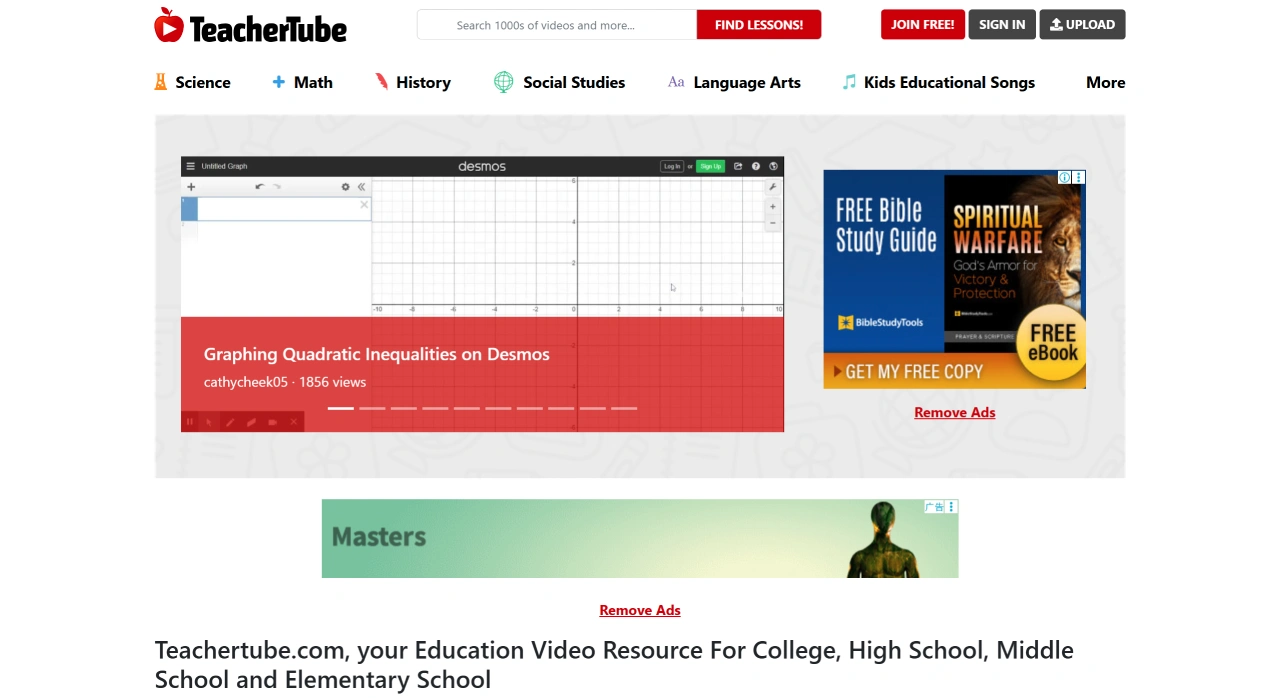 TeacherTube：面向教师、学校及学习者的教育版YouTube