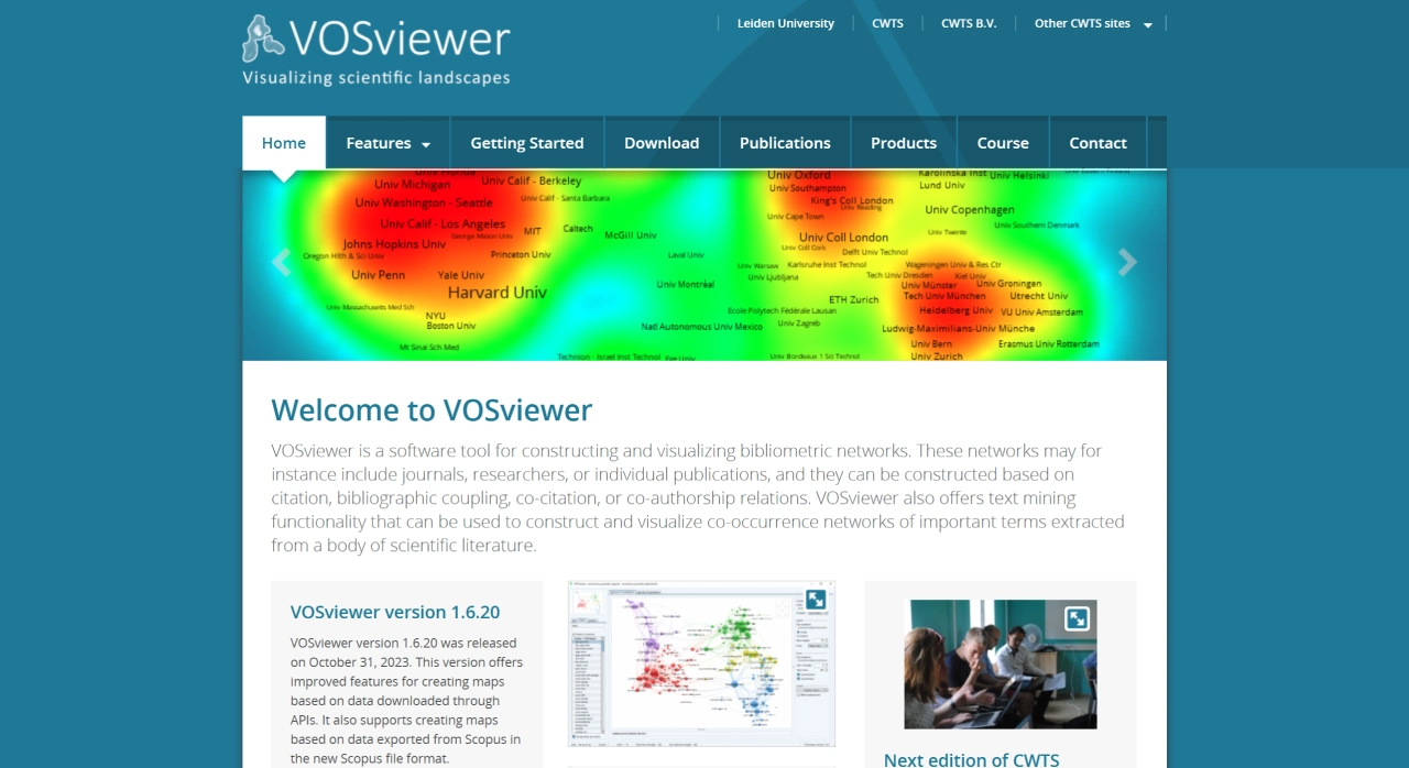 VOSviewer：文献计量与科学知识图谱可视化工具